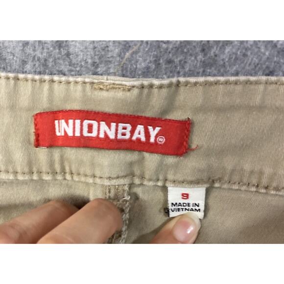 Unionbay Pants Juniors Size 9 Tan Khaki Chino Bootcut - Picture 9 of 15